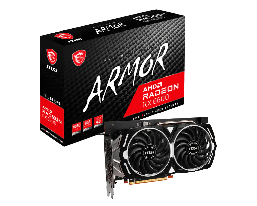 MSI Radeon RX 6600 ARMOR 8G